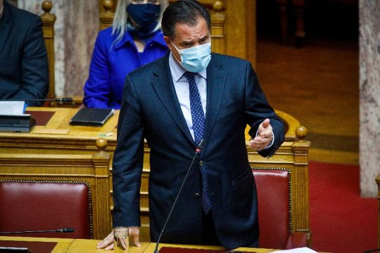Άδωνις Γεωργιάδης: Τρέξτε να κλείσετε γάμους και δεξιώσεις για τον Μάιο