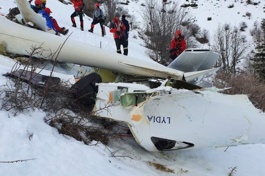 Εντοπίστηκε η σορός του άτυχου πιλότου στο Ζαγόρι