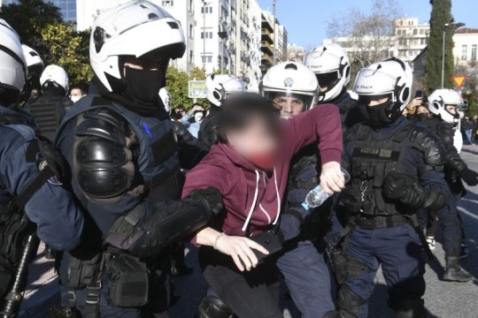 Άγρια καταστολή με δεκάδες προσαγωγές στις φοιτητικές κινητοποιήσεις