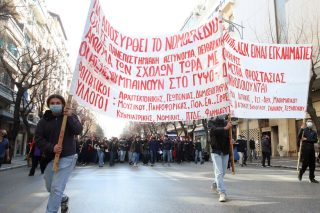 Οργιο καταστολής και στη Θεσσαλονίκη