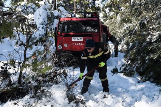 Το βολικό αφήγημα του «ιστορικού χιονιά»