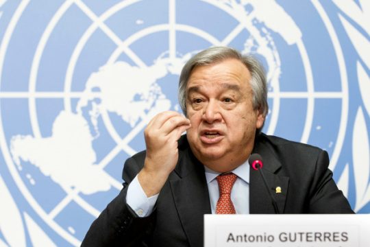 Αντ. Γκουτέρες: Απαιτείται ένα παγκόσμιο σχέδιο εμβολιασμού