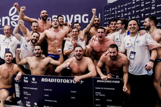 Στους Ολυμπιακούς του Τόκιο η Εθνική πόλο