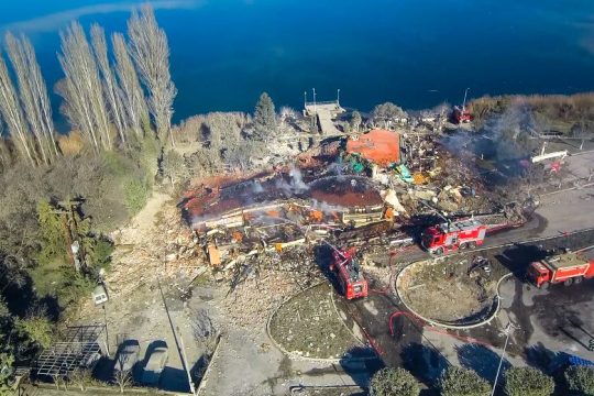 Ξεκίνησε προανάκριση για την έκρηξη στο ξενοδοχείο «Τσάμης» στην Καστοριά