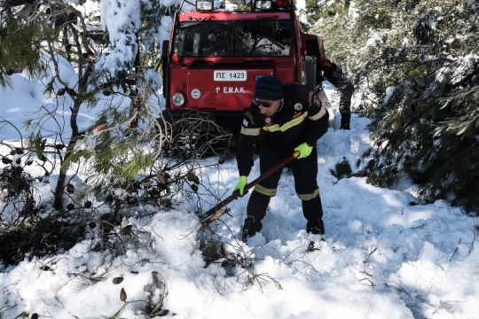 ΣΕΑ: Απόδειξη ότι χιόνισε ζητούν εργοδότες σούπερ μάρκετ