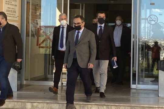 Στα Χανιά ολοκληρώθηκε η διήμερη επίσκεψη στην Κρήτη του Βασίλη Κοντοζαμάνη