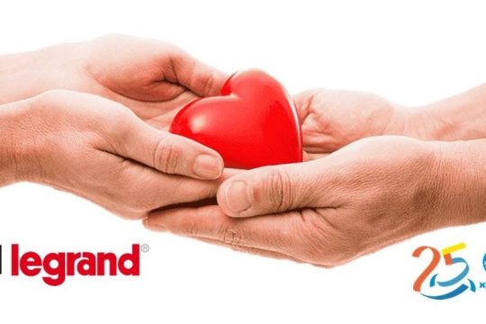 Η Legrand στο πλευρό του Οργανισμού «Το Χαμόγελο του Παιδιού»