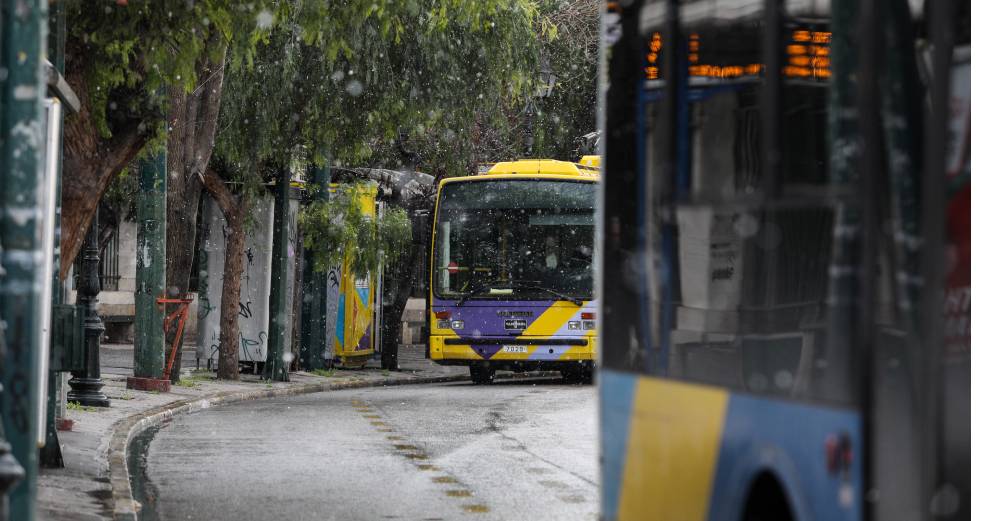 Μετά τις 7 π.μ. τα δρομολόγια των λεωφορείων την Τετάρτη