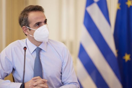 Παράταση του lockdown προανήγγειλε ο Κυριάκος Μητσοτάκης