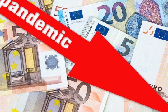 41,7 δισ. ευρώ ο χαμένος τζίρος της πανδημίας