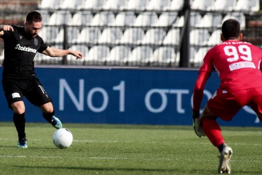 Επίδειξη δύναμης κόντρα στη Λαμία και μόνος δεύτερος ο ΠΑΟΚ