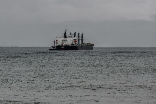 Ακυβέρνητο πλέει φορτηγό πλοίο νοτιοανατολικά του Γυθείου