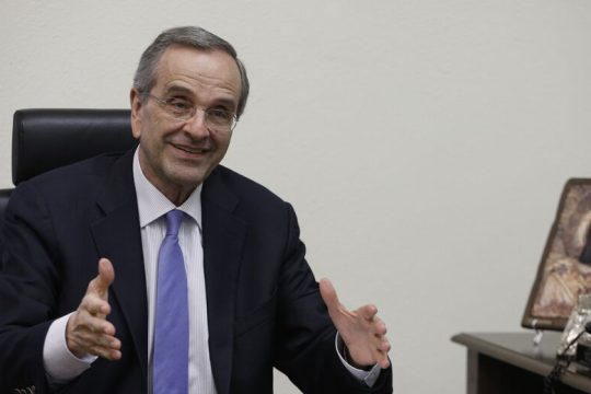 Ο Σαμαράς συντηρεί το εμφυλιοπολεμικό κλίμα