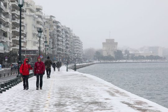 Οι Θεσσαλονικείς είδαν άσπρη μέρα
