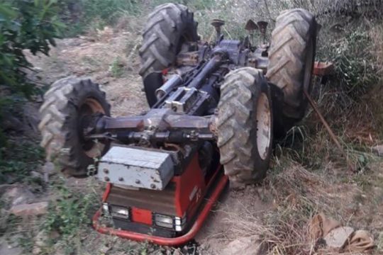 Ρέθυμνο: Νεκρός 17χρονος μετά από ανατροπή τρακτέρ