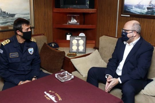 Χορηγία ΔΕΔΑ για εργασίες συντήρησης της φρεγάτας «Λήμνος»