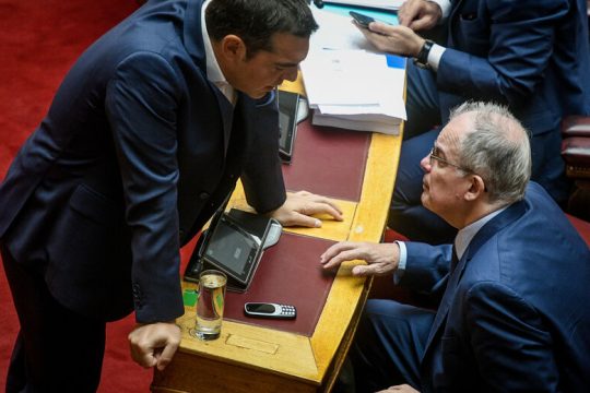 Επιστολή Αλέξη Τσίπρα στον Κώστα Τασούλα