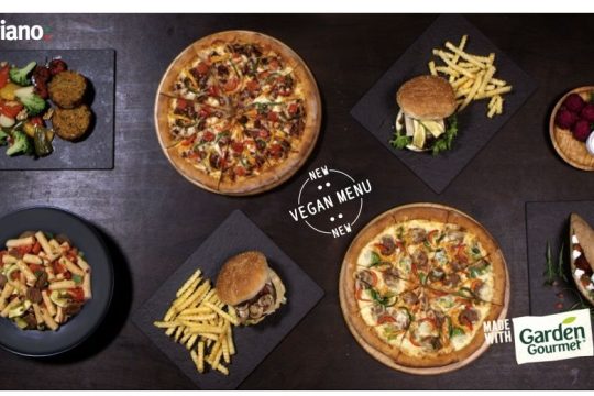 H σειρά φυτικών προϊόντων Garden Gourmet της Nestlé συνεργάζεται με την l’artigiano