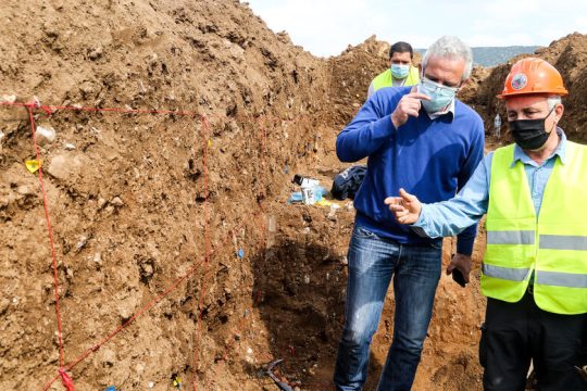 Σταδιακή μείωση μετασεισμών