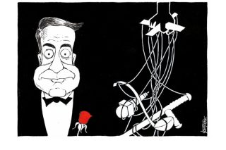 Σκίτσο της Εφ.Συν. [Μ.Κουντούρης 10.03.2021]
