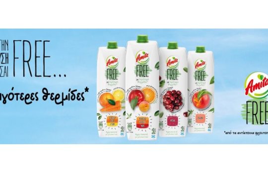 Η Amita Free βραβεύτηκε με 3 σημαντικές διακρίσεις