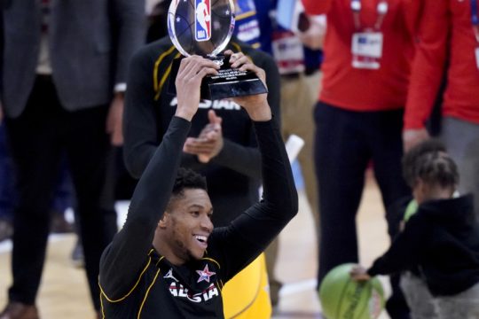 MVP στο All Star Game με απόλυτη ευστοχία