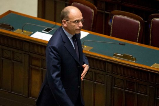 Αλλαγή φρουράς στην ιταλική κεντροαριστερά: Νέος πρόεδρος ο Ενρίκο Λέτα