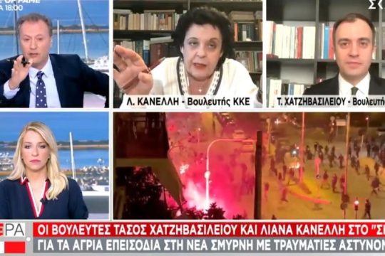 «Εκοψαν» τη Λιάνα Κανέλλη σε εκπομπή του ΣΚΑΪ