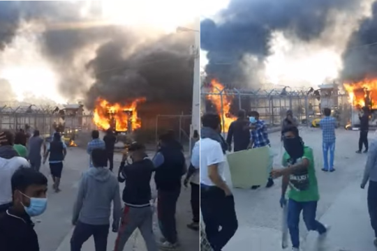 Ένταση μετά την αυτοκτονία πρόσφυγα στο Κέντρο Κράτησης Κορίνθου