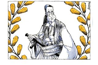 Σκίτσο της Εφ.Συν. [Μ. Κουντούρης 24.03.2021]