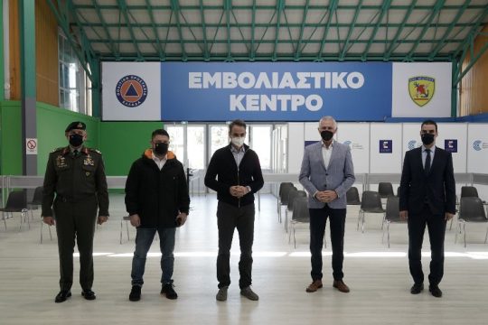 Μέχρι αρχές Μαΐου η πρώτη δόση σε όλους τους άνω των 60 ετών, εκτιμά ο Κ. Μητσοτάκης