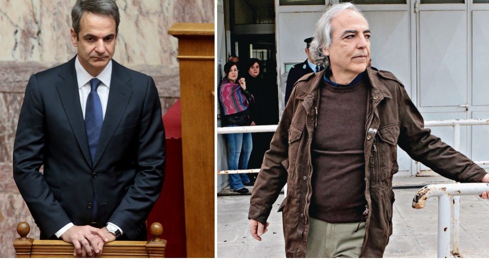 Ατεγκτη η κυβέρνηση με τη ζωή του Κουφοντίνα