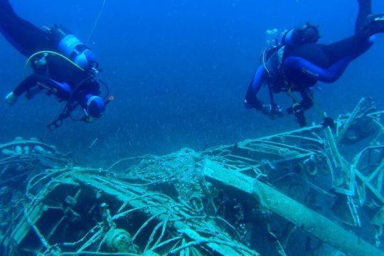 Καταδύσεις σε 91 ναυάγια πλοίων και αεροπλάνων