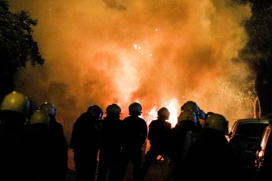 Βίντεο-άλλοθι του «Ινδιάνου» για τα επεισόδια στη Νέα Σμύρνη