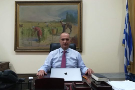 Θετικός στον κορονοϊό ο υφυπουργός Αγροτικής Ανάπτυξης