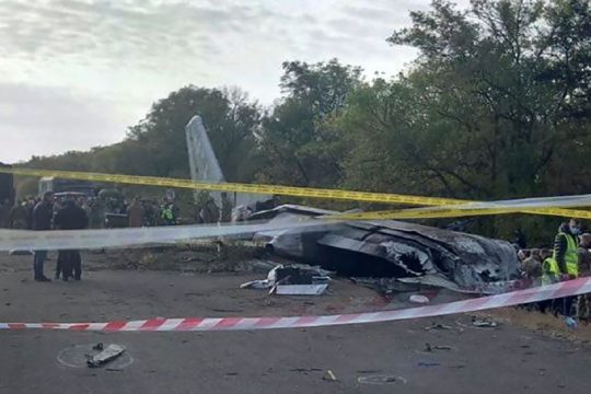 Συντριβή στρατιωτικού αεροσκάφους στο Καζακστάν