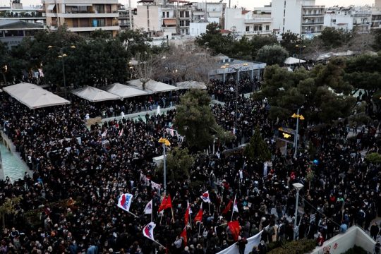 Ο Μπέρτραντ Ράσελ στην Πλατεία