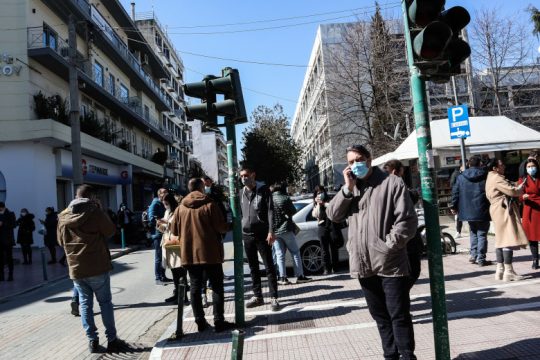 Ισχυρός σεισμός αισθητός σε πολλές περιοχές της Ελλάδας
