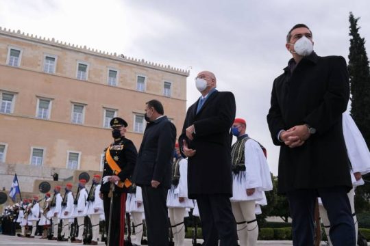 Τα μηνύματα των πολιτικών αρχηγών για τη 200ή επέτειο της Επανάστασης