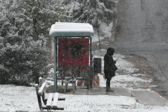 Χιόνισε και στην Αττική [ Φωτογραφίες ]