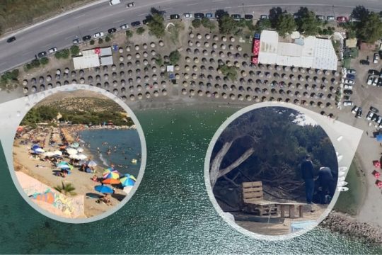 Η καντίνα που… έφαγε μια ολόκληρη παραλία