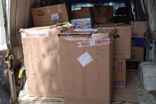 Η «Αλληλεγγύη για Όλους» ενισχύει τον προσφυγικό πληθυσμό της Λέσβου