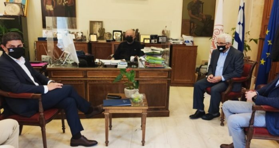 Ηράκλειο: Συμφωνία για διεκδίκηση των Μεσογειακών Παράκτιων Αγώνων