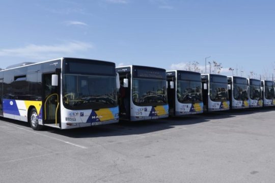 Σαράντα μεταχειρισμένα λεωφορεία ξεκινούν δρομολόγια