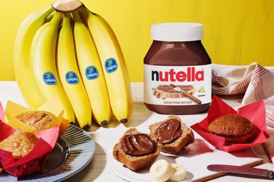 Chiquita και Nutella® ενώνουν τις δυνάμεις τους σε μία πραγματικά Παραδεισένια Συνεργασία