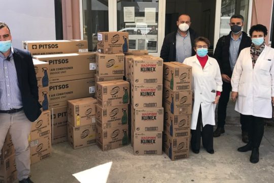 Χαλκιαδάκης και Unilever στο πλευρό των Κ.Υ. Μοιρών, Ζαρού και Τυμπακίου