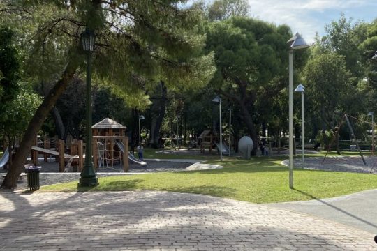 Η UNISON φροντίζει για την καθαριότητα της νέας παιδικής χαράς του Ζαππείου