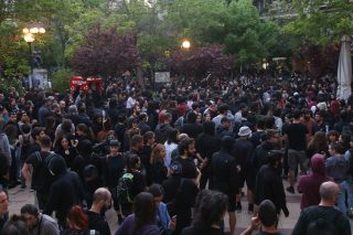 Χθες το βράδυ ήμουν στην πλατεία Αγίου Γεωργίου