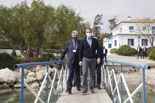 Κυρ. Μητσοτάκης: Έναυσμα για αναβάθμιση της περιοχής τα έργα στη Διώρυγα Κορίνθου