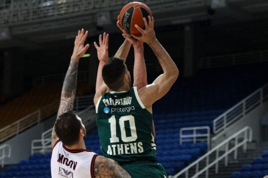 Με ανατροπή υπέταξε την Αρμάνι ο Παναθηναϊκός
